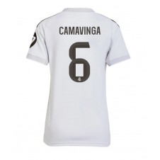 Real Madrid Eduardo Camavinga #6 Hjemmedrakt Kvinner 2025-26 Kortermet